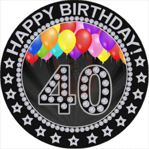 40th birthday celebration