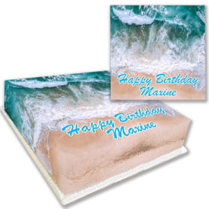 Beach Themed Cake