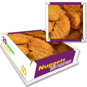 Chicken Nugget Birthday Cake