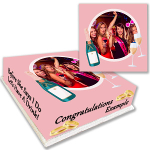 Congratulations Hen Party Cake