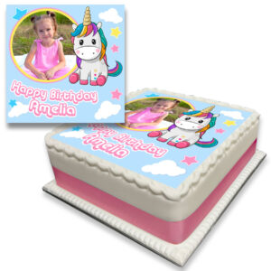 Unicorn Cake With Photo
