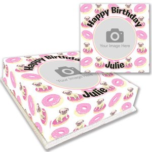 Dogs and Donuts Birthday Cake