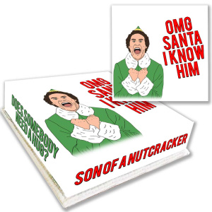 Elf Christmas Cake Image