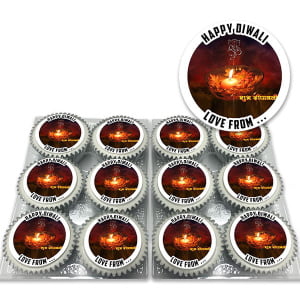 Happy Diwali Cupcakes
