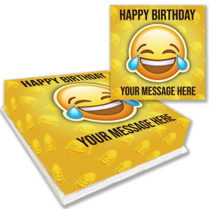 Laughing Tears Emoji Birthday Cake Delivered
