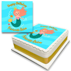 Mermaid Photo Cake