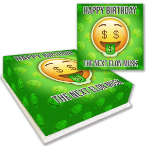 Money Eyes Emoji Cake Online Delivered