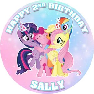 My Little Pony Cake Topper