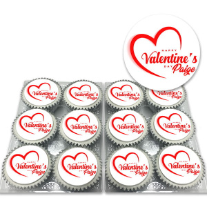 Named Valentines Cupcakes Image