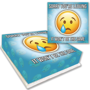Sad Face Emoji Cake Delivered UK