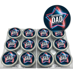 Superstar Dad Cupcakes Image