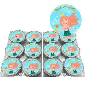 Underwater Princess Cupcakes