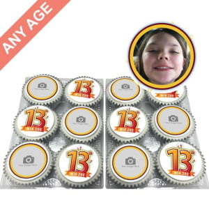 any age birthday cupcakes