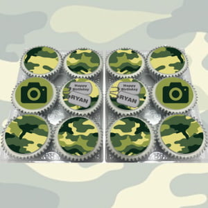 camo cupcake product