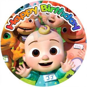 cocomelon birthday topper