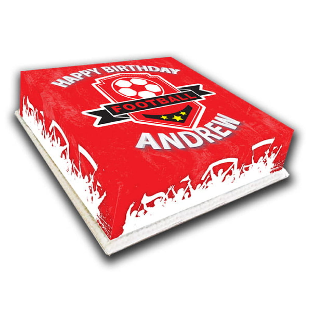 custom football cake