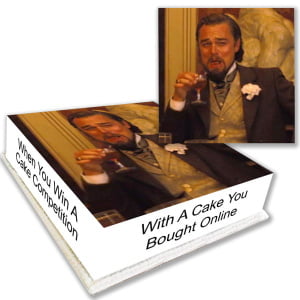 dicaprio birthday cake meme