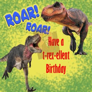 dinosaur edible photo
