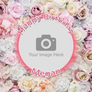 floral themed edible photo