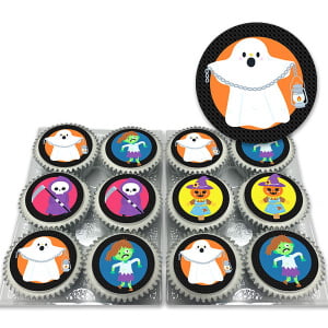 halloween characters cupcakes