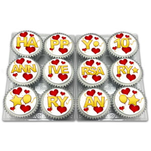 happy anniversary cupcakes