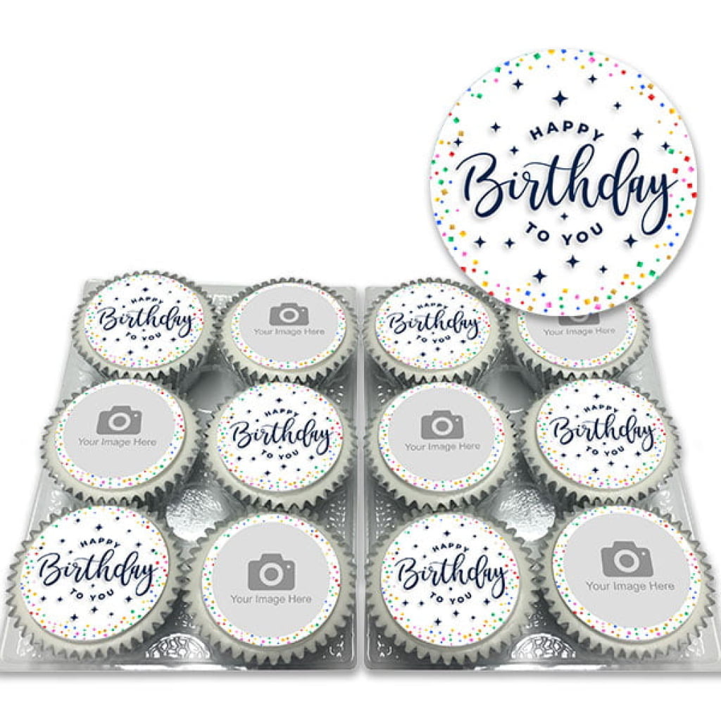 happy birthday to you cupcakes