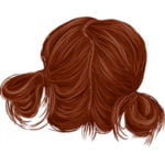 left pigtails red 150x150 1