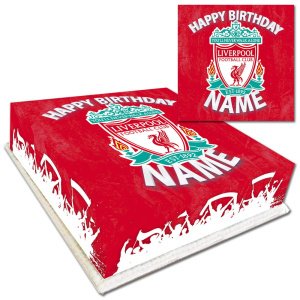 liverpool fc birthday cake