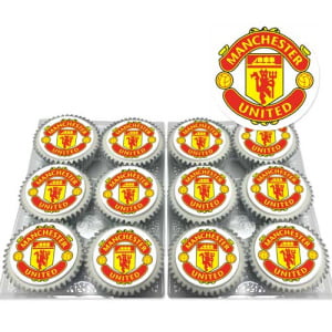 man united cupcakes