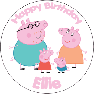 peppa pig circle