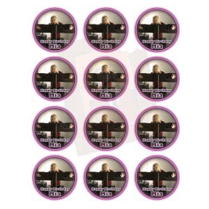 purple circle outline girls