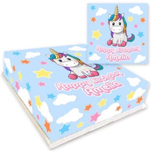 unicorn cake text