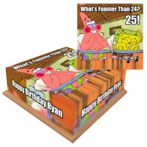 Spongebob-Canvas-Cake