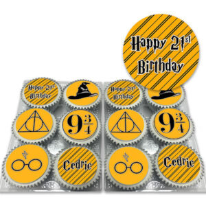 Hufflepuff-Cupcakes
