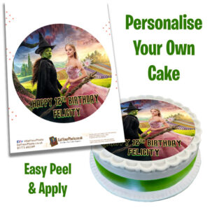 Wicked-Round-Edible-Photo-on-Cake