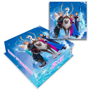 Frozen-Round-Canvas-Cake